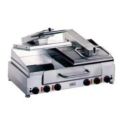 Grill kontaktowy Silex duo, Duranel, kompensacja ciężaru, S-241 OV GR