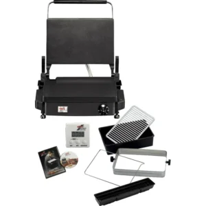 Silex Kitchen Genius półprofesjonalny. grill kontaktowy wraz z akcesoriami